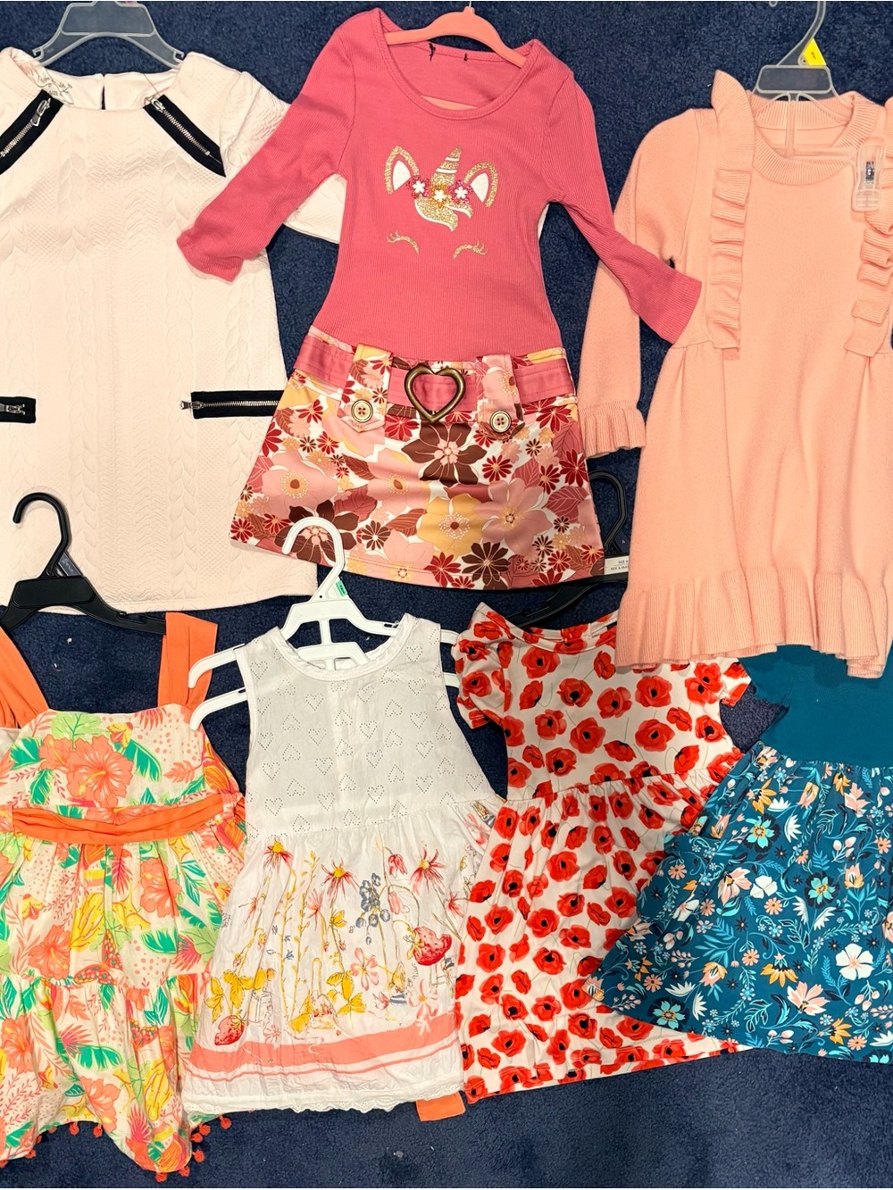 7 different styles of Girl Dresses
